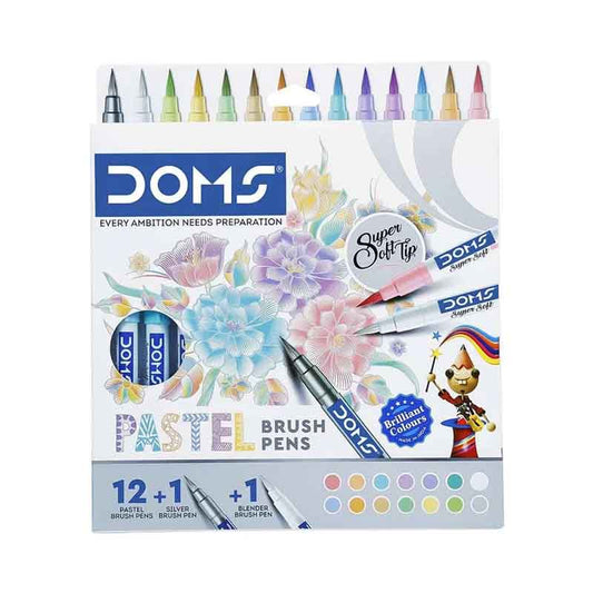 Doms Pastel Brush Pen 14 Shades